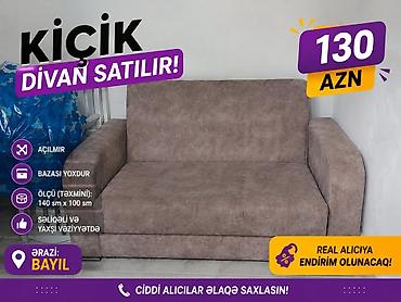 Aynur92 👑kod5057 🛋️ KİÇİK DİVAN SATILIR 💰 Qiymət: 130 AZN 📏 Ölçüsü