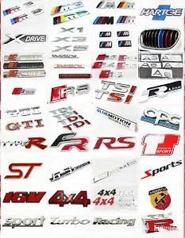 Auto delovi, gume i tjuning: Samolepljiv znak natpis VW 4 motion. Samolepljiv znak 4 motion za VW — 10