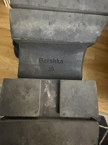 Сапоги: Ботфорты, Bershka, Размер: 39, цвет - Черный, Новый — 3