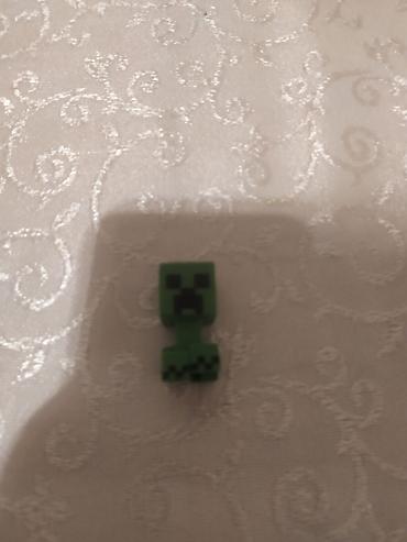 Игрушечные фигурки: Minecraft Creeper miniatür fiquru - Material: plastik - Rəng: yaşıl — 1