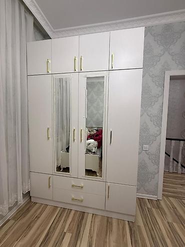 ag qapi: Yeni, 5 qapı, Güzgülü, Ağ, Açılan, Düz dolab — 2