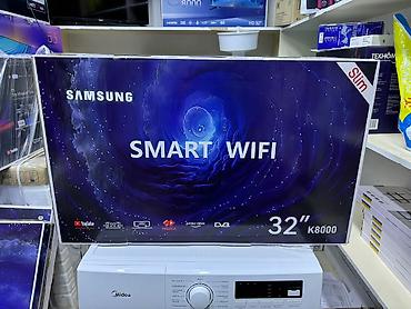 Телевизоры: Телевизоры samsung 32K8000 android smart tv 81 см диагональ!!! Низкая — 2