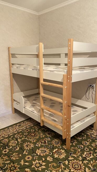 Двухъярусные детские кровати: Двуярусные кровати Качество до120кг выдерживают На заказ 3-4 дня — 10