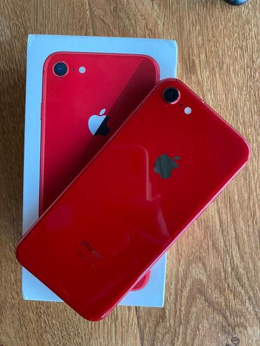 iphone x bu: IPhone 8, 64 GB, Qırmızı, Barmaq izi
