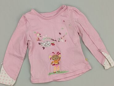 rozowy top zara: Bluzka, Mothercare, 1.5-2 lat, 86-92 cm, stan - Bardzo dobry