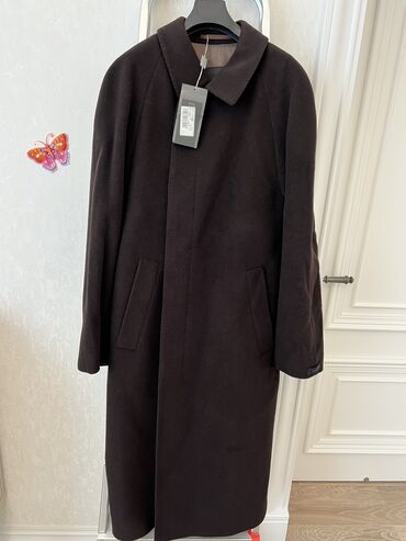 пальто женское: Пальто 6XL (EU 52), цвет - Коричневый