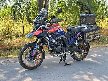 Транспорт: Турэндуро мотоцикл KOVE 500X Adventure с комплектом экспедиционного — 1