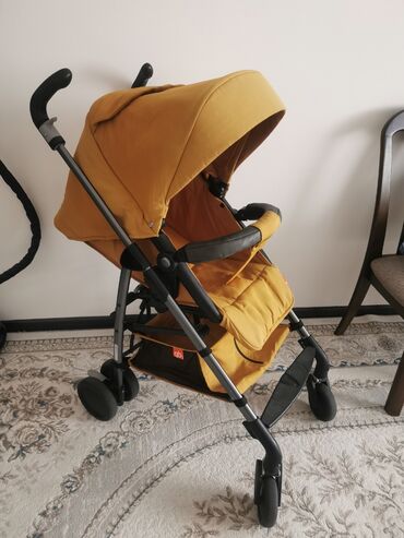 дождевик на коляску: Балдар арабасы, түсү - Сары, Колдонулган