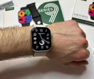 sensor saatlar qiymeti: Yeni, Smart saat, Apple, Sensor ekran, rəng - Gümüşü
