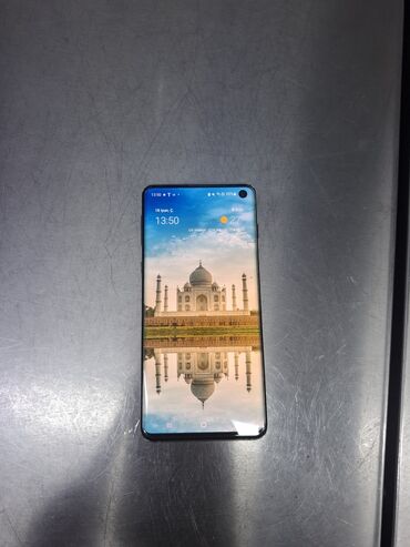 samsun a23: Samsung Galaxy S10 5G, 128 GB, rəng - Qara, Sensor, Barmaq izi, İki sim kartlı