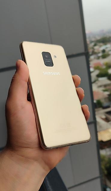 Мобильные телефоны и аксессуары: Samsung Galaxy A8 Plus, Б/у, 32 ГБ, цвет - Золотой, 2 SIM — 5