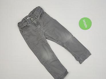 koszule comen: Spodnie jeansowe, H&M, 3-4 lat, 104, stan - Bardzo dobry — 2