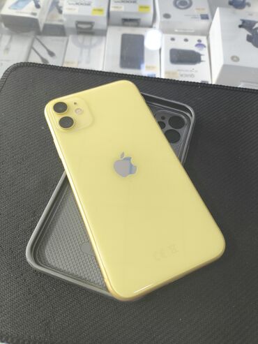 aplle 11: IPhone 11, 64 ГБ, Желтый