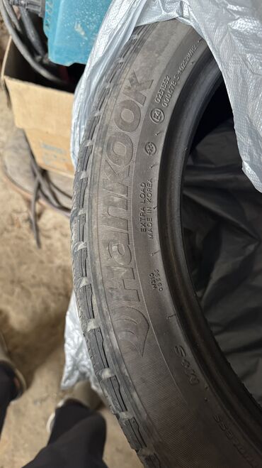 Шины: Шины 245 / 45 / R 19, Зима, Б/у, Пара, Легковые, Корея, Hankook