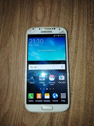 samsung s4 qiymeti: Samsung Galaxy S4, 16 GB, rəng - Ağ