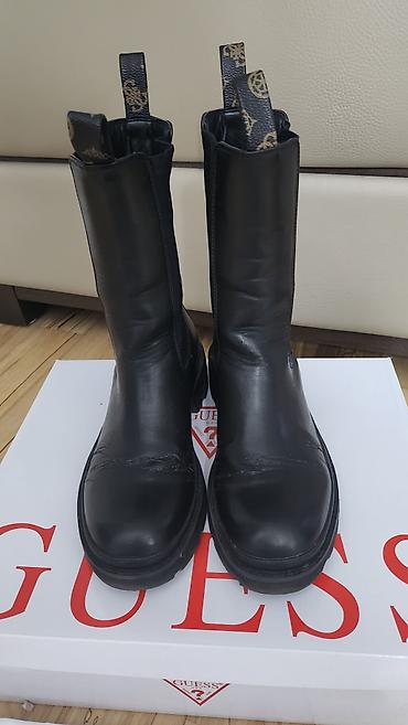 nike soft: GUESS ženske kožne čizme – Chelsea/ankle model, br 38 - Brend: GUESS — 1