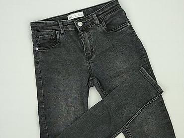 koszula multicolor: Spodnie jeansowe, Zara, 12 lat, 146/152, stan - Bardzo dobry — 1