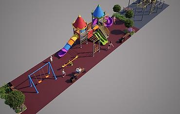 Детские площадки: Детская площадка Для улицы — 5