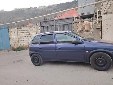 Скупка авто: Opel Corsa B, 5 qapı, tünd mavi rəng. Əsas xüsusiyyətlər: - Kuzov — 4