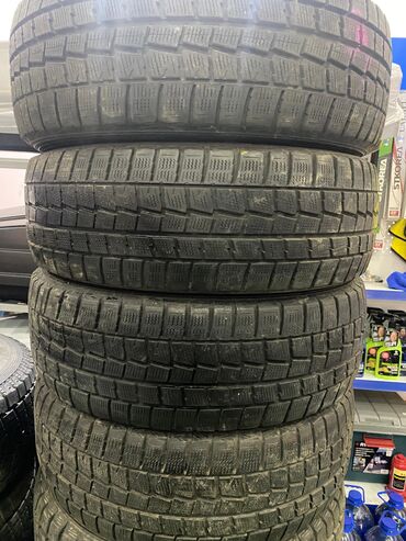 Шины: Шины 215 / 60 / R 17, Зима, Б/у, Комплект, Легковые, Япония, Dunlop