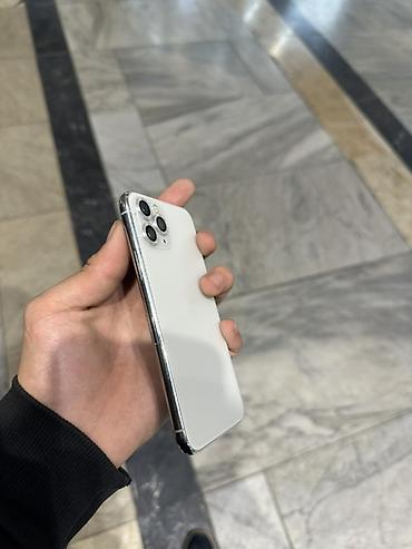 Apple iPhone: IPhone 11 Pro, Б/у, 64 ГБ, Белый, Зарядное устройство, Чехол, Кабель, 68 % — 3