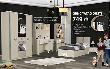karaca gence: *Gənc Yataq Dəsti* ✔️ Müasir dizayn ✔️ Rəng seçimi mövcuddur ✔️ — 1
