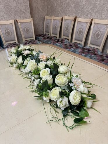 клематис бал цветов купить: Декоративная композиция из искусственных цветов для стола/арки. -