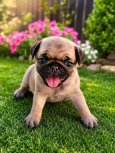 маленький собаки: ПРОДАЮТСЯ ЩЕНКИ МОПСА 🐶 ОСТАЛОСЬ ТОЛЬКО ДВЕ ДЕВОЧКИ ват сап — 1