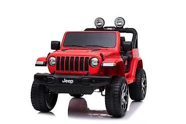 black tn: JEEP RUBICON licencirani dzip na akumulator TS-035-2R – crvena boja — 1