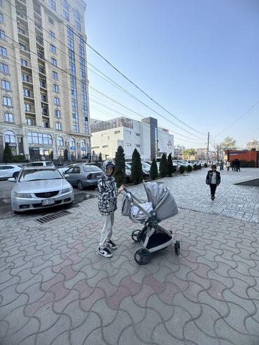 сумка для авто: Коляска, цвет - Коричневый, Б/у