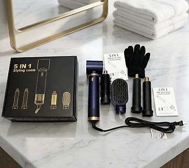 üz masaj aparatı: 5-in-1 Styling Comb – çoxfunksiyalı isti hava ilə saç formalaşdırma — 3