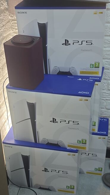 ps 5 en ucuz: Sony Playstation 5 Slim Hər Playstation yaxşı vəziyyətdədir