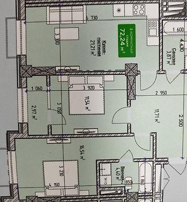 Продажа квартир: 3 комнаты, 72 м², Элитка, 14 этаж, Дизайнерский ремонт — 15