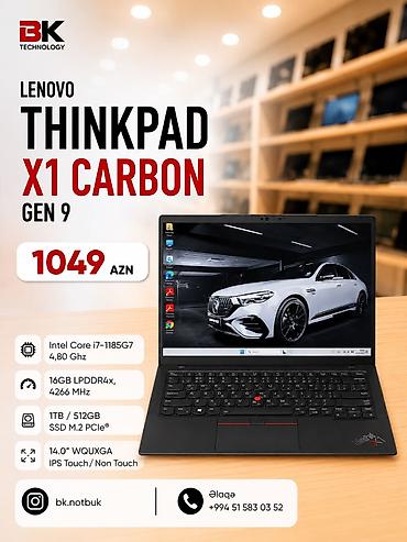 Lenovo: İşlənmiş Lenovo ThinkPad, 14 ", Intel Core i7, 512 GB, Rayonlara çatdırılma, Ünvandan götürmə — 1