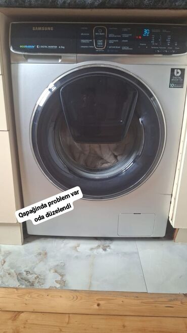 paltaryuyan satisi: Paltaryuyan maşın Samsung, 6 kq, İşlənmiş, Avtomat, Qurutma var, Kredit yoxdur, Ünvandan götürmə