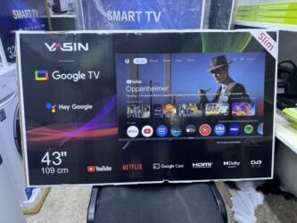 Телевизоры: 🔥СРОЧНАЯ АКЦИЯ🔥🔥 телик телевизор YASIN 43G11K андроид гарантия 3 — 1