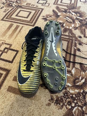 кеды диор: Футбольные бутсы Nike Mercurial (FG) расцветка жёлто‑чёрная — 1