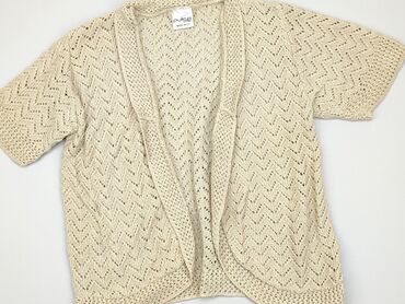 białe t shirty z dekoltem w serek: Knitwear, L (EU 40), condition - Good