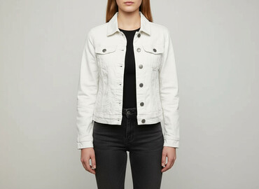 kurtki zimowe reserved wyprzedaż: Blue Motion, Women`s jeans jacket, size S