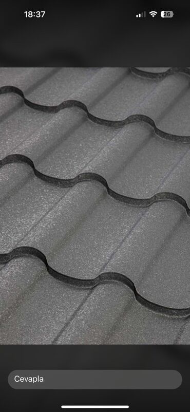 Çerepitsa: Metal dam örtükləri, rəng - Yaşıl — 14