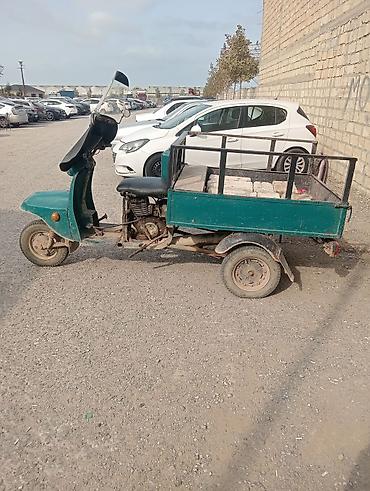 trisikl: Yükdaşıma üçün üçtəkərli motosiklet (trisikl) - Gövdə: metal karkaslı — 3
