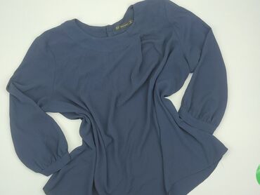 bluzki z długim rękawem czerwona: Blouse, Zara, XL (EU 42), condition - Very good