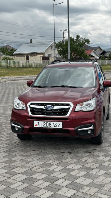 вкуб авто: Subaru Forester: 2018 г., 2.5 л, Автомат, Бензин, Кроссовер