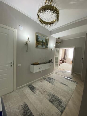 1 комната квартира бишкек: 2 бөлмө, 78 кв. м, Элитка, 2 кабат, Евроремонт