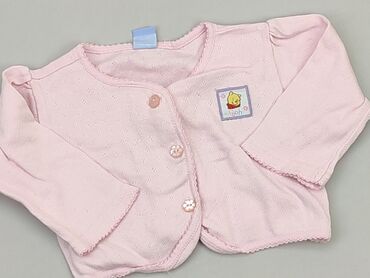 sweterek różowy dla niemowlaka: Cardigan, 0-3 months, condition - Very good