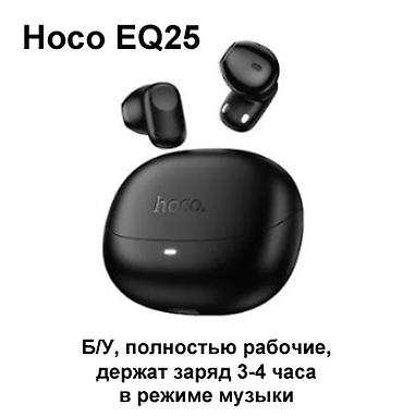 jack e4: Наушники Hoco EQ25 в стильном чёрном исполнении - беспроводное — 1