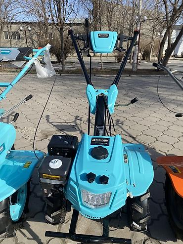 Бензиновые мотоблоки: Мотоблок RUSMASH (оранжевый) - Бензиновый двигатель, ручной запуск. - — 2