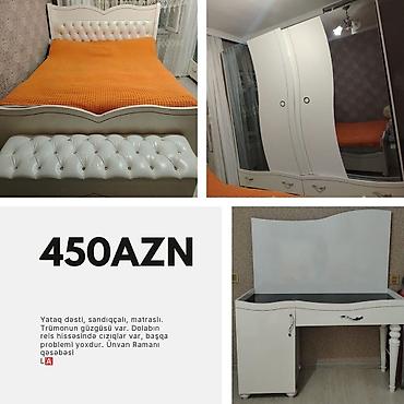 L🅰/ Yataq dəsti, sandıqçalı, matraslı 450 azn. Trümonun güzgüsü var lalafo.az -da L🅰/ Yataq dəsti, sandıqçalı, matraslı 450 azn. Trümonun güzgüsü var