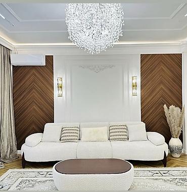 МДФ: Панели ПВХ/МДФ с УФ‑глянцевым покрытием и рисунком «мрамор/дерево» - — 7