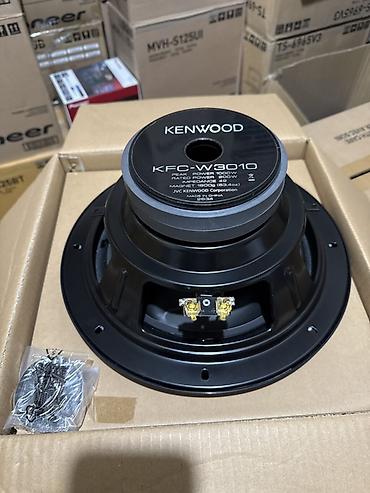 Сабвуфер Kenwood KFC-W3010 (12") - Диаметр: 30 см (12") - Пиковая at lalafo.kg Сабвуфер Kenwood KFC-W3010 (12") - Диаметр: 30 см (12") - Пиковая